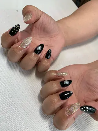 ネイル rukianail 新里のネイルデザイン