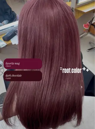 セミロング sisterリノ 国分寺★韓国レイヤーのヘアスタイル