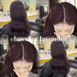 ロング カラー ヘアアレンジ 🎀Girly艶髪カ ラー🎀Harukaのヘアスタイル