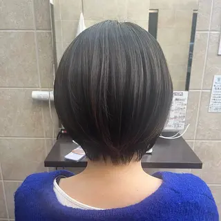 ショート Hairsalonadoa所属・Shimazaki .のヘアスタイル