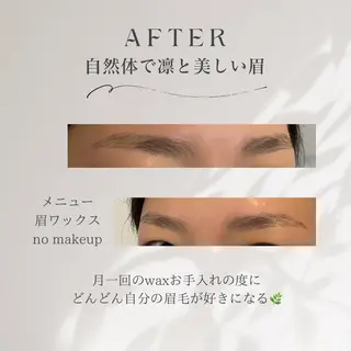 アイブロウ mahya.brow所属・ジェフリー 麻彩の眉毛・アイブロウイメージ