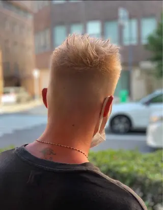 ショート カラー メンズ シェアサロンルレイルVIP所属・奥野 美樹のヘアスタイル