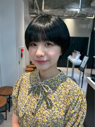 ショート 横田 七美のヘアスタイル