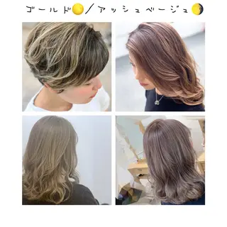 カラー 前田 健太のヘアスタイル