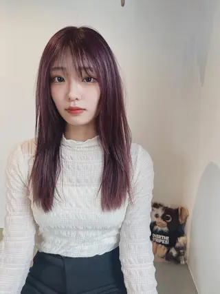 ロング LATTE  渋谷所属・♡レイヤーカット れお♡のヘアスタイル