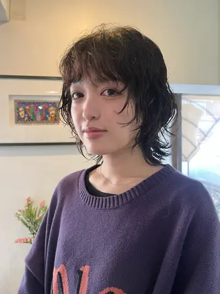 ミディアム heir studio Baretta所属・山本 銀次郎のヘアスタイル