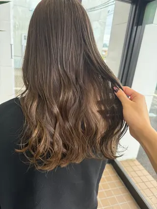 ロング 🇰🇷韓国風顔周り NANAMI🇰🇷のヘアスタイル