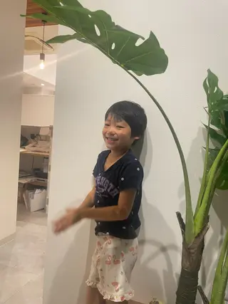 ショート キッズ no4ナチュラル戸祭所属・山越 美裕樹のヘアスタイル