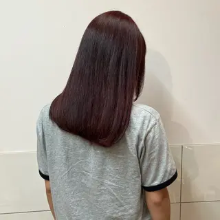 セミロング カラー セナ foto武蔵小杉︎︎のヘアスタイル