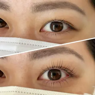 マツエク・マツパ SecretBelle所属・ジラフブロウ YUのマツエク・マツパデザイン