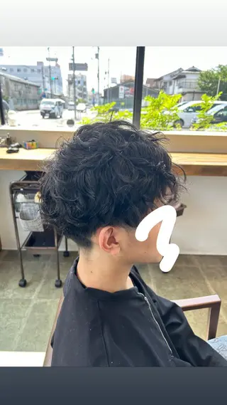 パーマ メンズ コハマ ジュリのマツエク・マツパデザイン