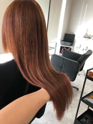 ロング カラー 下妻 カラーエクステ難波のヘアスタイル