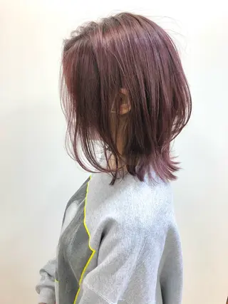 ミディアム 渋谷/ボブ /艶髪/エイナガのヘアスタイル