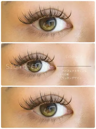 マツエク・マツパ salon de EMMA+江良のマツエク・マツパデザイン