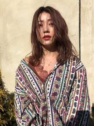 ミディアム 韓国🇰🇷ボブ✂︎ レイヤー✂︎三吉明人のヘアスタイル