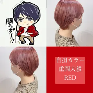 ショート カラー mira share salon所属・ブリーチカラー🐼 sayukiのヘアスタイル