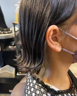 ミディアム カラー ヘアアレンジ NESTA hair ground所属・🌈NESTA minami🌈のヘアスタイル