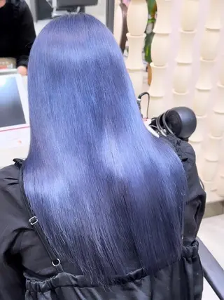 ロング カラー 💎銀座.大人可愛い 🩶上品ヘア💎のヘアスタイル