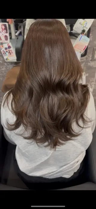 セミロング レイヤー/韓国ヘア /LILICAのヘアスタイル