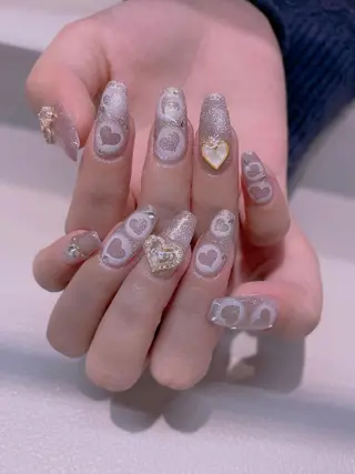 ネイル 長さだし専門店 M2　rikaのネイルデザイン