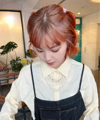 ミディアム 宇野愛華∕ レイヤー/デザインのヘアスタイル