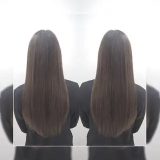 セミロング パーマ 永岡 鉄平のヘアスタイル