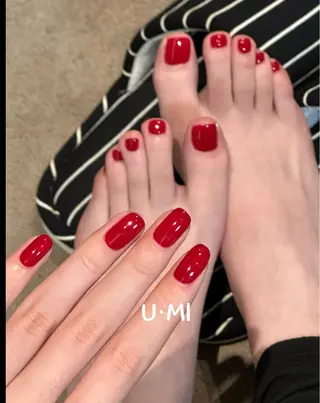 ネイル U・Mi Nail Salon所属・Lucky nail salonのネイルデザイン