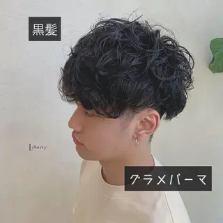 ショート パーマ メンズ メンズ指名多数!! SiLO 田島のヘアスタイル