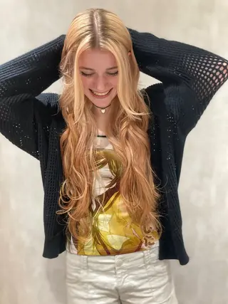 ロング カラー ainico.所属・髪質改善　艶髪✨ Teppeiのヘアスタイル