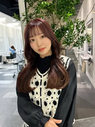 ロング カラー 美髪矯正/ 伊藤 更のヘアスタイル