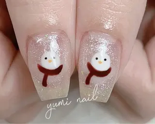 ネイル 𝐲𝐮𝐦𝐢🎀 長さ出しデザイン専門のネイルデザイン