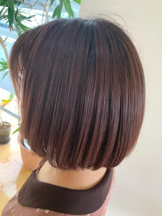 カラー 柴田 結衣のヘアスタイル