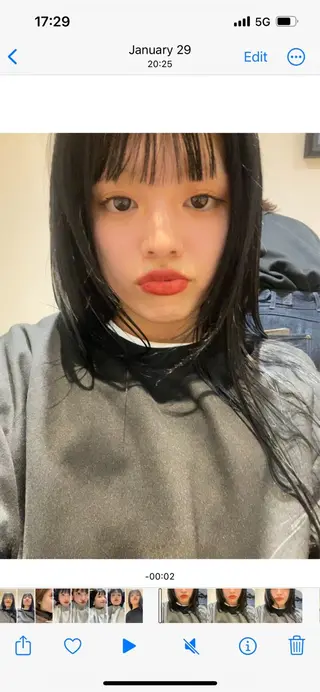 ロング カラー RIO 福岡美容師のヘアスタイル