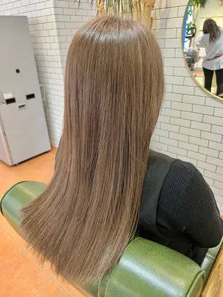 ロング カラー 石井 佑樹のヘアスタイル