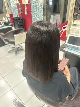 ミディアム ハイトーン/トレンド 杏🎀ོのヘアスタイル