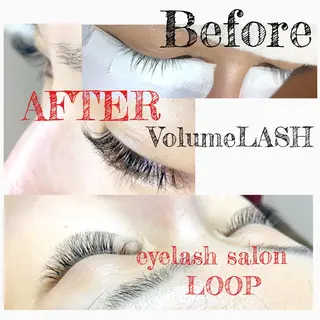 カラー マツエク・マツパ eyelash salonLoopꨄのマツエク・マツパデザイン