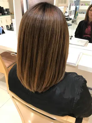 ミディアム パーマ はだゆうき @hadadan08のヘアスタイル