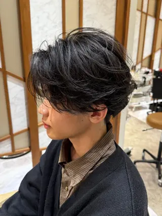 パーマ メンズ 🫧似合わせカット 🫧tomo/銀座のヘアスタイル