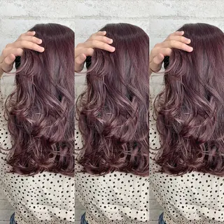 ミディアム カラー ヘアアレンジ boutique misakiのヘアスタイル