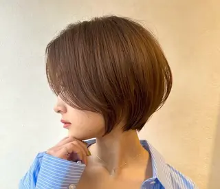 ショート 🎀透明感ブラウ ンshizuka🎀のヘアスタイル