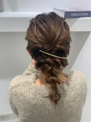 ヘアアレンジ 韓国ヘア ‎⟡.·KANA🐥のヘアスタイル