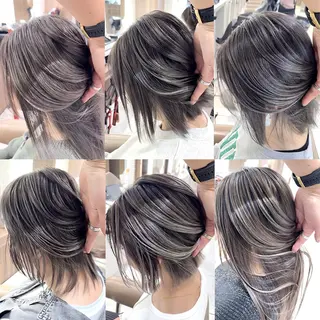 ロング カラー 山崎俊輔/髪質改善 /バレイヤージュのヘアスタイル