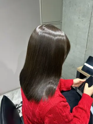 セミロング OAK溝の口 天使の輪👑YUKIのヘアスタイル