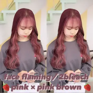 カラー 渋谷:インナーカラー ／🍒エリカ🍒のヘアスタイル