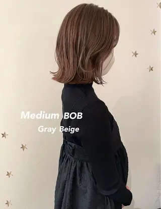 ミディアム カラー salon AKIRA所属・市川 千夏のヘアスタイル