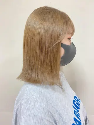 セミロング カラー 【カラーリスト】 Likka.のヘアスタイル