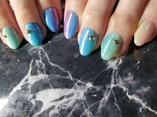 ショート ネイル クロキ 。のネイルデザイン