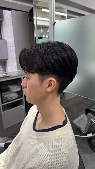 ショート ヘアアレンジ メンズ 🐬AYAKA🐬/ 新宿/メンズ/パーマのヘアスタイル