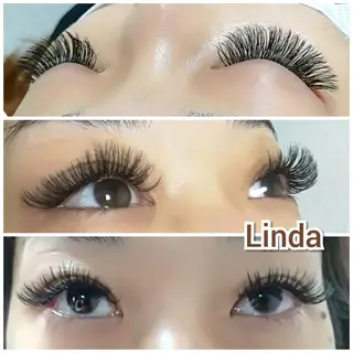 マツエク・マツパ linda lashesのマツエク・マツパデザイン