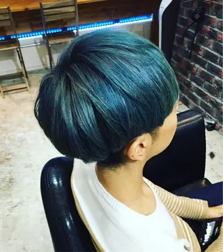 ショート カラー メンズ skin所属・中村 梨沙のマツエク・マツパデザイン